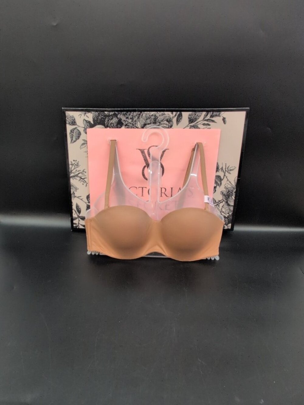 Victoria Secret Body by Victoria Lightly Lined Strapless Bra 30C Toffee